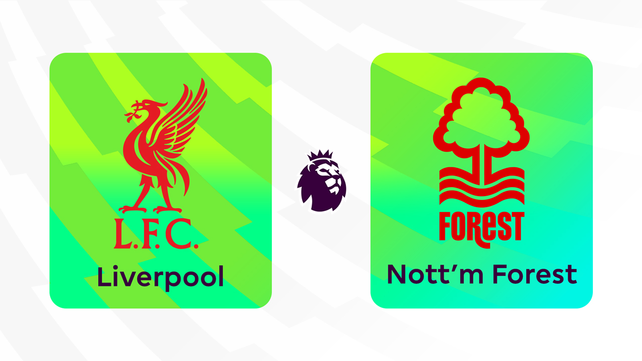 Liverpool vs Nottingham Forest poster Liverpool vs Nottingham Forest poster