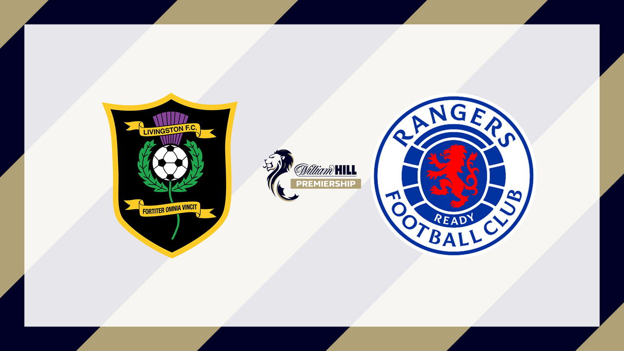 Livingston vs Rangers poster Livingston vs Rangers poster