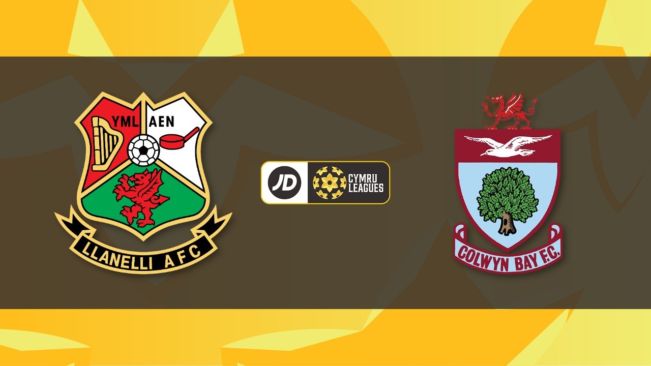 Llanelli Town vs Colwyn Bay poster