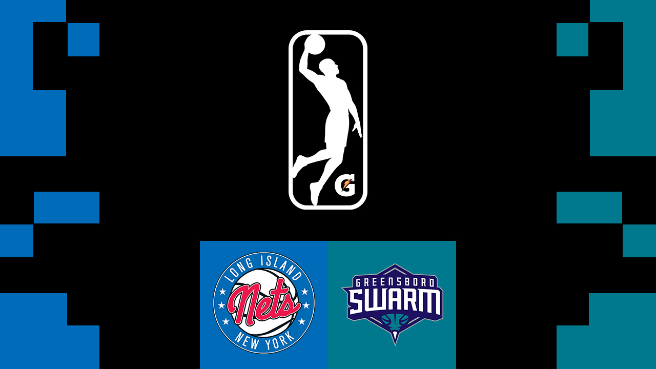 Long Island Nets vs Greensboro Swarm poster