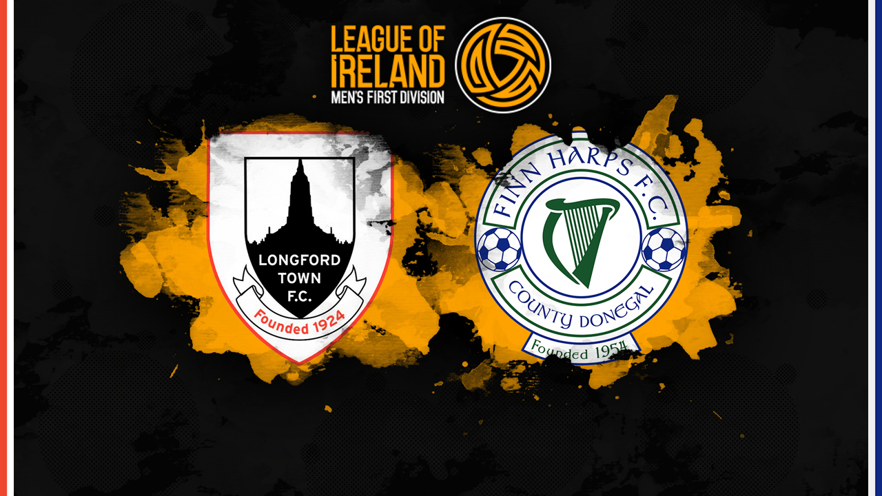 Longford Town vs Finn Harps poster