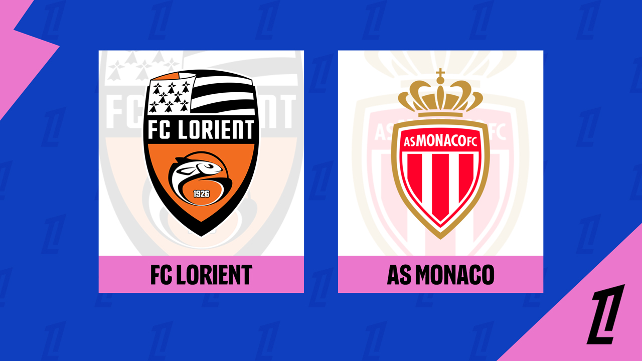 Lorient vs Monaco poster