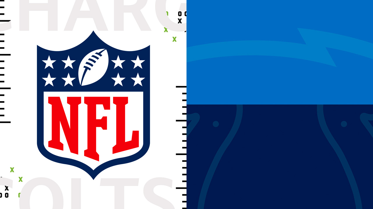 Los Angeles Chargers vs Indianapolis Colts poster