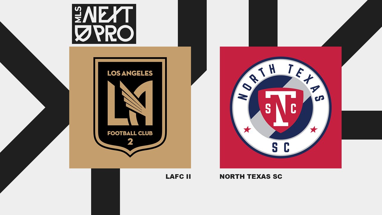 Los Angeles FC II vs North Texas SC poster