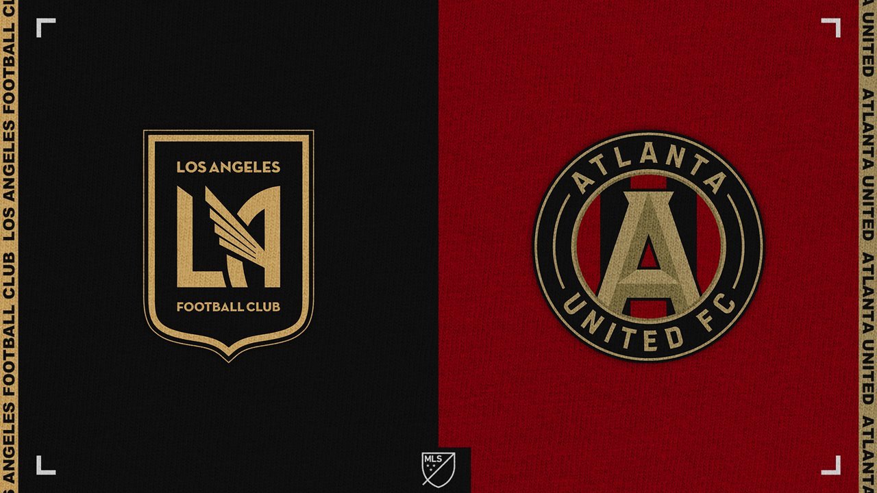 Los Angeles FC vs Atlanta United poster Los Angeles FC vs Atlanta United poster