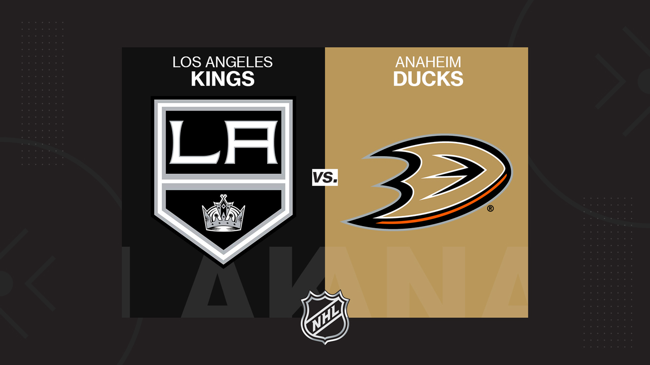 Los Angeles Kings vs Anaheim Ducks poster Los Angeles Kings vs Anaheim Ducks poster