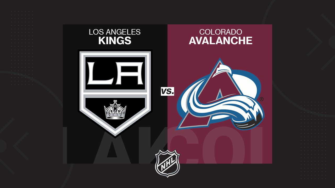 Los Angeles Kings vs Colorado Avalanche poster