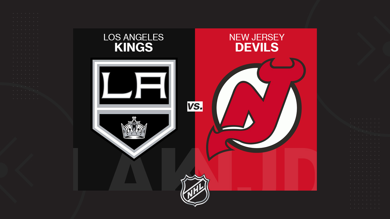 Los Angeles Kings vs New Jersey Devils poster
