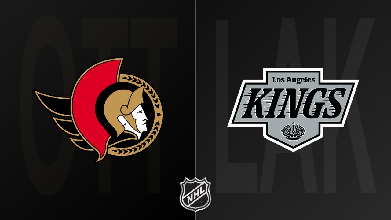 Los Angeles Kings vs Ottawa Senators poster Los Angeles Kings vs Ottawa Senators poster
