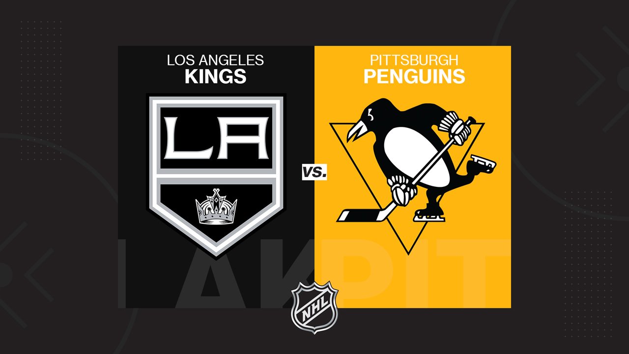 Los Angeles Kings vs Pittsburgh Penguins poster