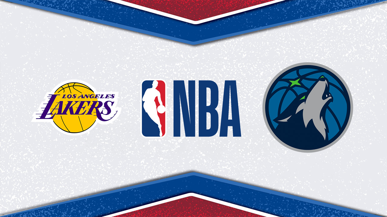 Los Angeles Lakers vs Minnesota Timberwolves poster