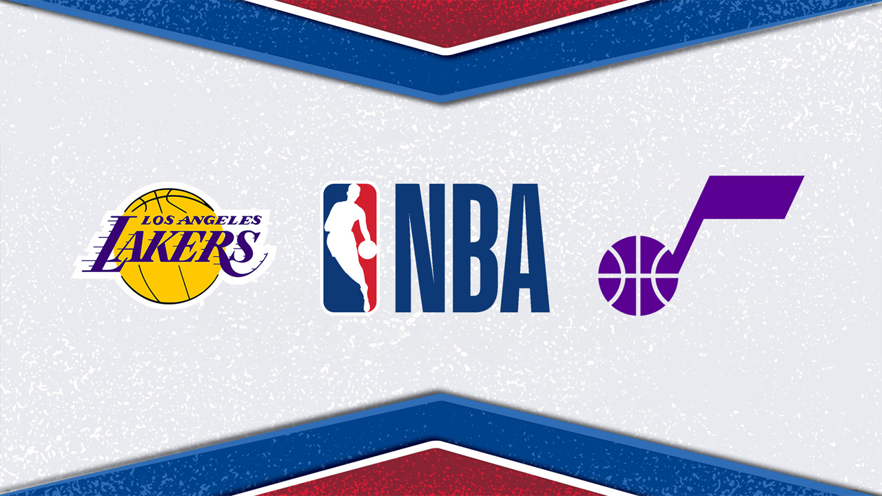Los Angeles Lakers vs Utah Jazz poster Los Angeles Lakers vs Utah Jazz poster