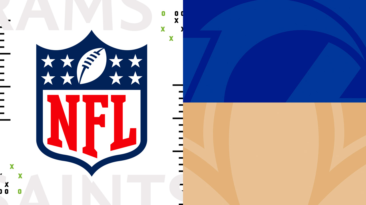 Los Angeles Rams vs New Orleans Saints poster