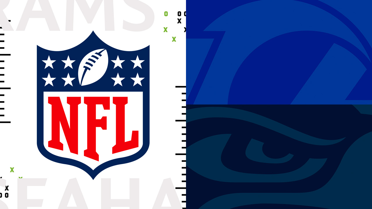 Los Angeles Rams vs Seattle Seahawks poster Los Angeles Rams vs Seattle Seahawks poster