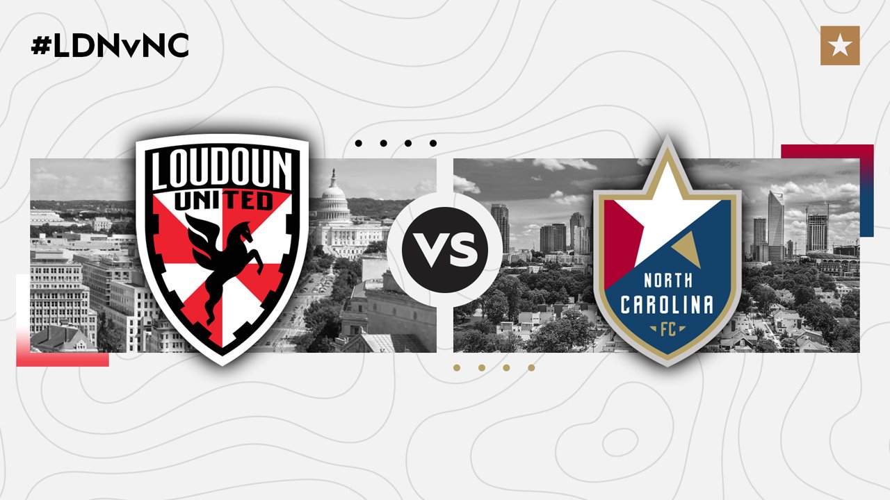 Loudoun United vs North Carolina FC poster