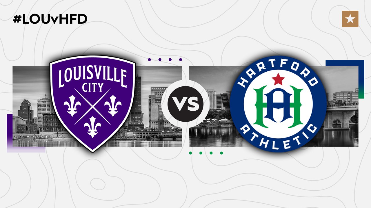 Louisville City vs Hartford Athletic poster