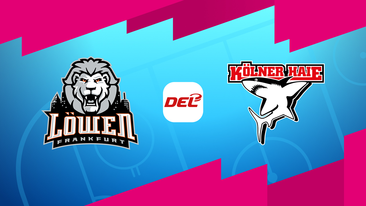Löwen Frankfurt vs Kölner Haie poster Löwen Frankfurt vs Kölner Haie poster