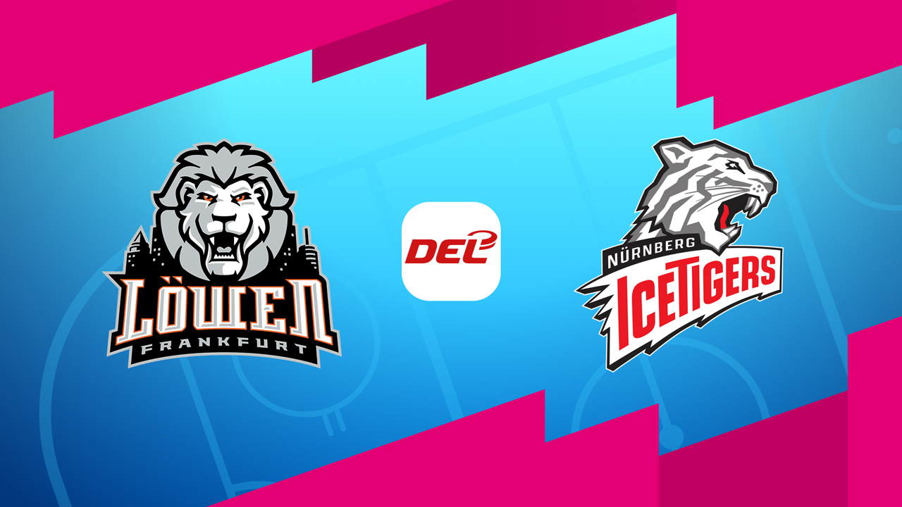 Löwen Frankfurt vs Nürnberg Ice Tigers poster Löwen Frankfurt vs Nürnberg Ice Tigers poster