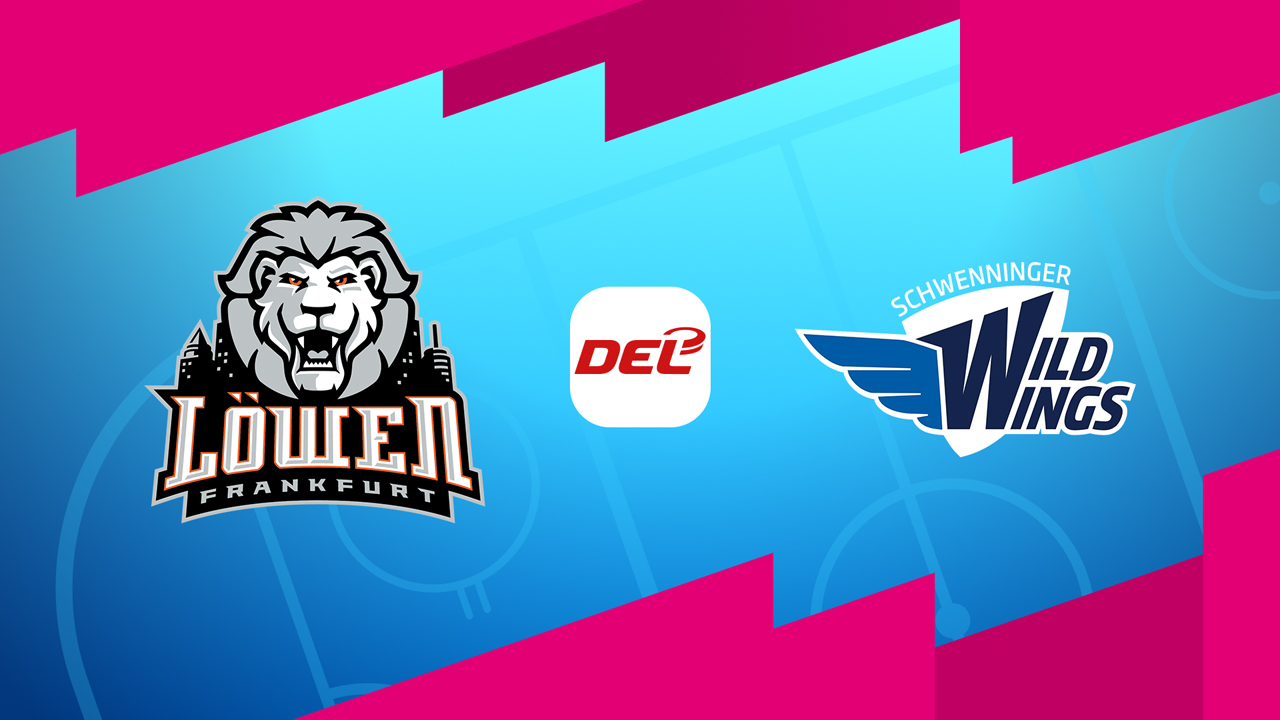 Löwen Frankfurt vs Schwenninger Wild Wings poster Löwen Frankfurt vs Schwenninger Wild Wings poster