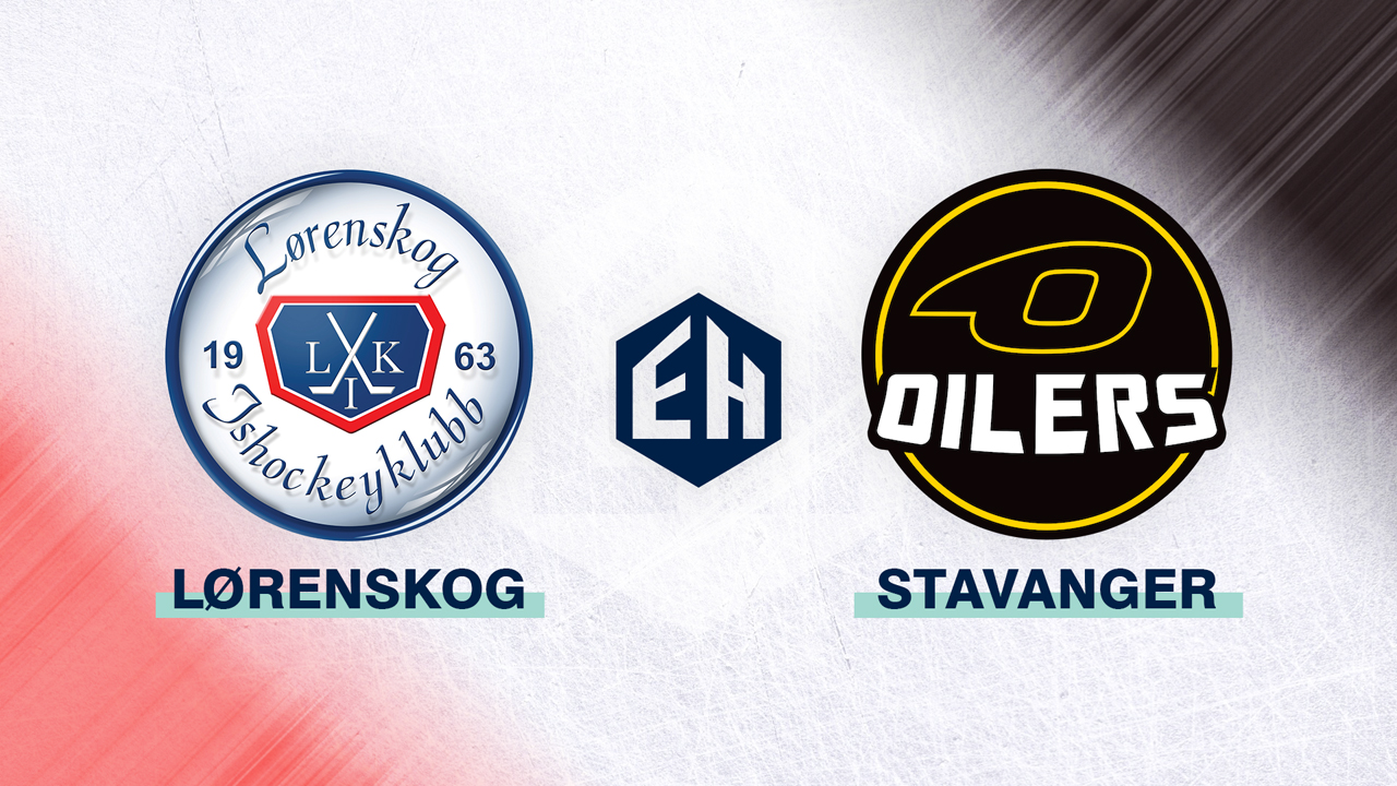 Lørenskog vs Stavanger Oilers poster Lørenskog vs Stavanger Oilers poster