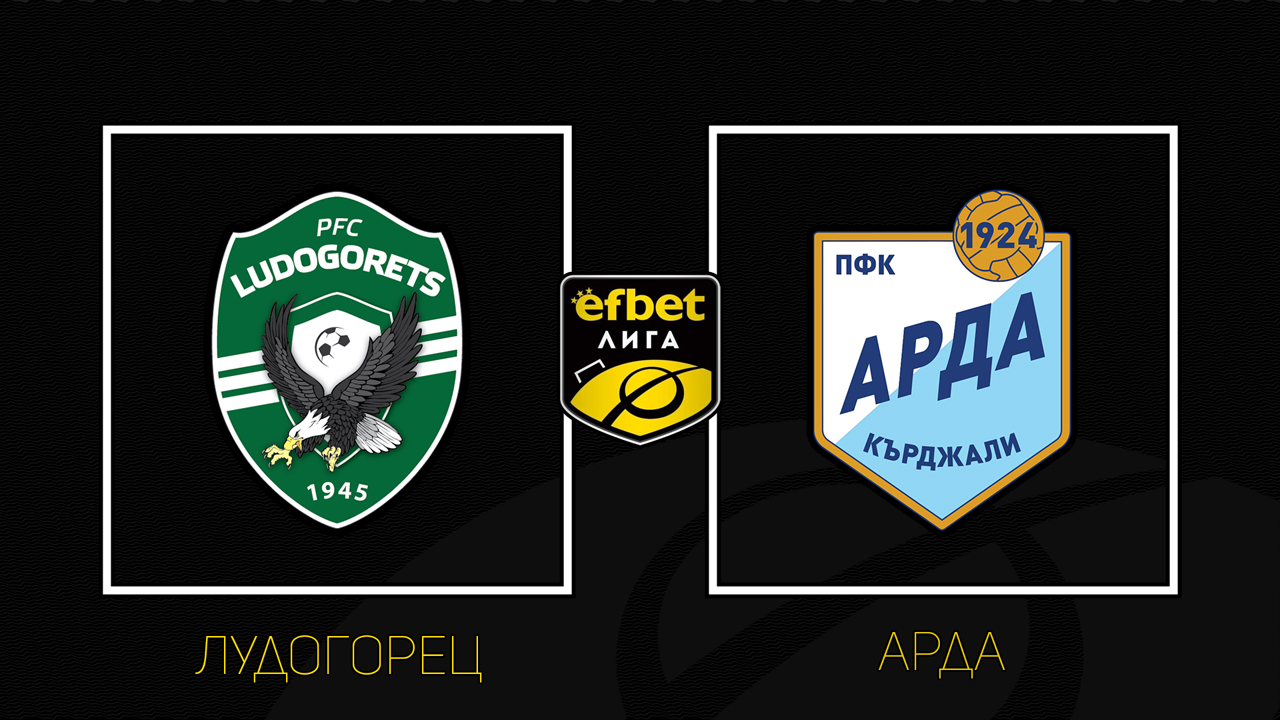 Ludogorets Razgrad vs Arda Kardzhali poster