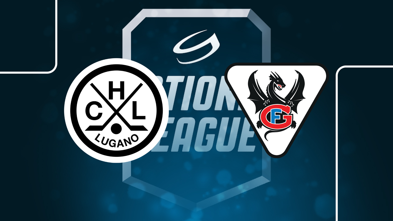 Lugano vs HC Fribourg-Gottéron poster Lugano vs HC Fribourg-Gottéron poster