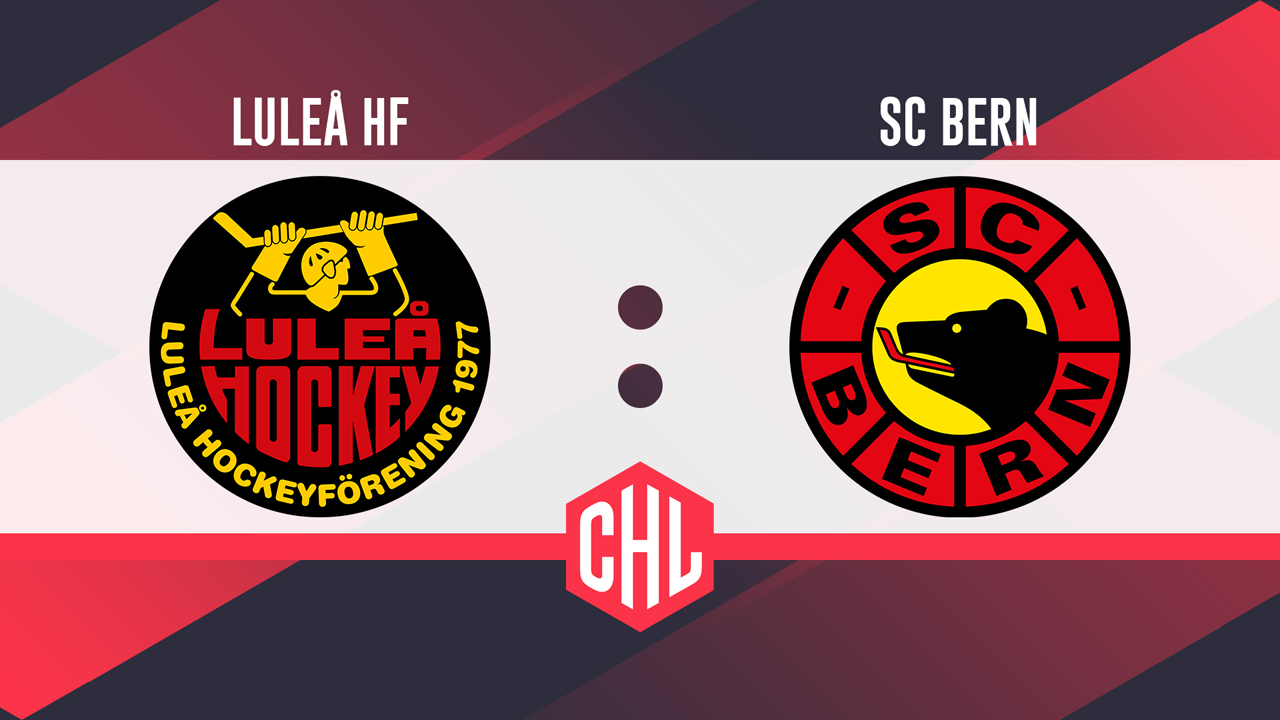 Luleå HF vs Bern poster