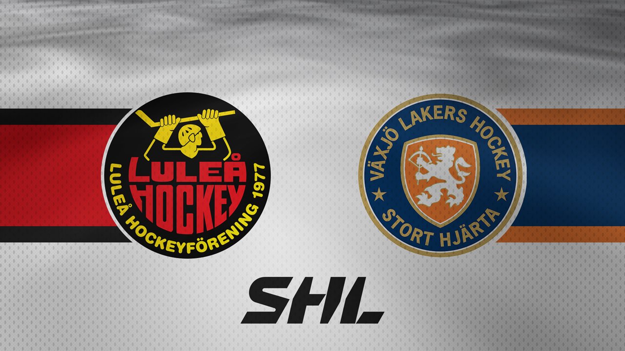 Luleå HF vs Växjö Lakers poster