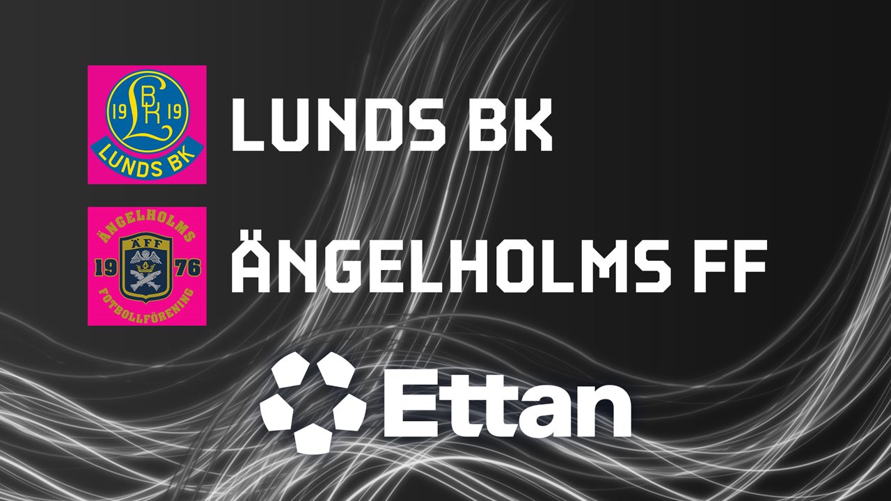 Lunds BK vs Angelholm poster