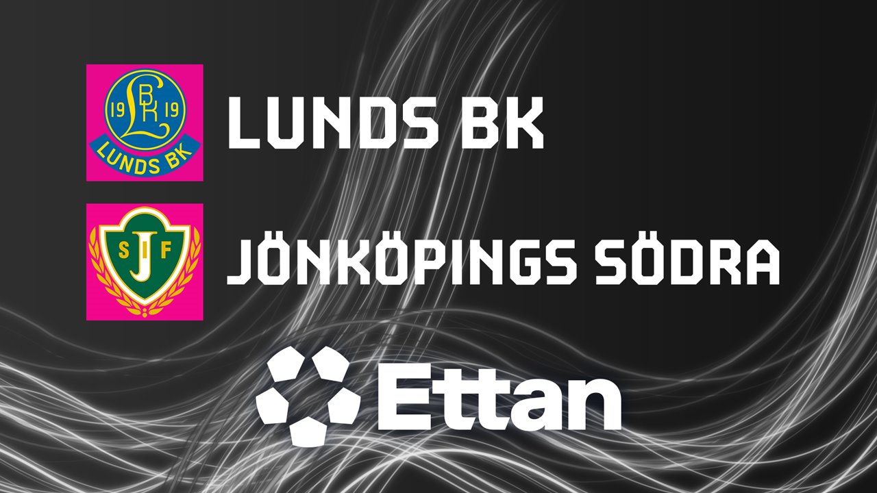 Lunds BK vs Joenkoeping S. poster