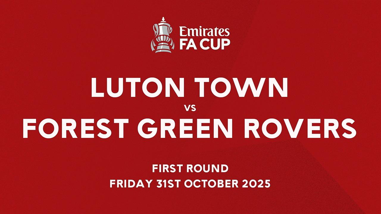 Luton Town vs Forest Green Rovers poster