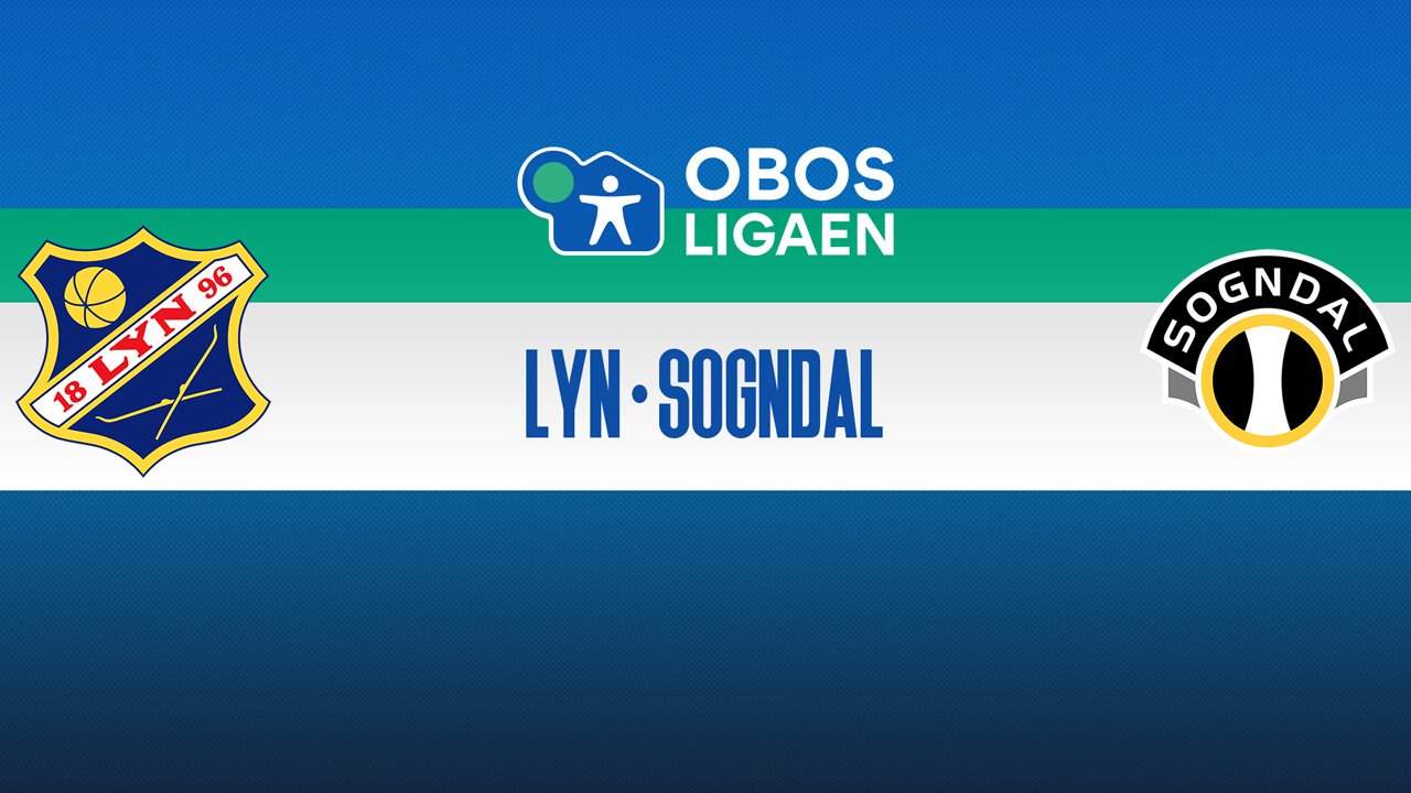 Lyn vs Sogndal poster