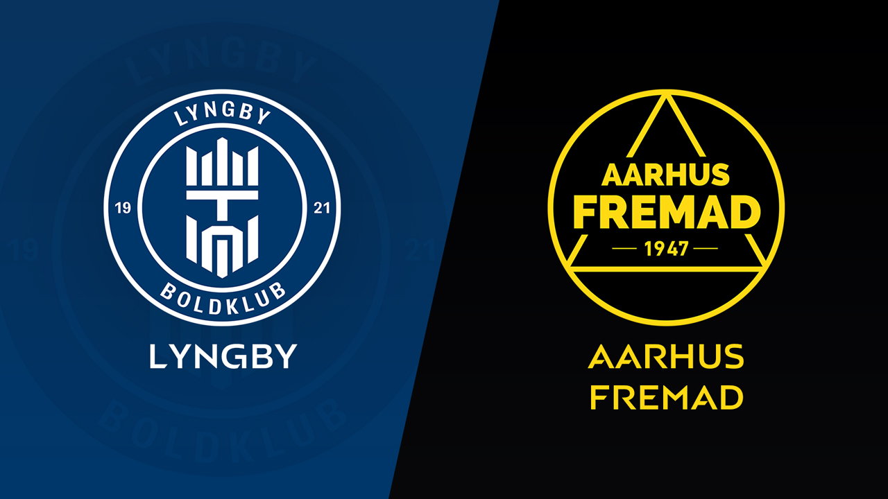 Lyngby vs Aarhus Fremad poster