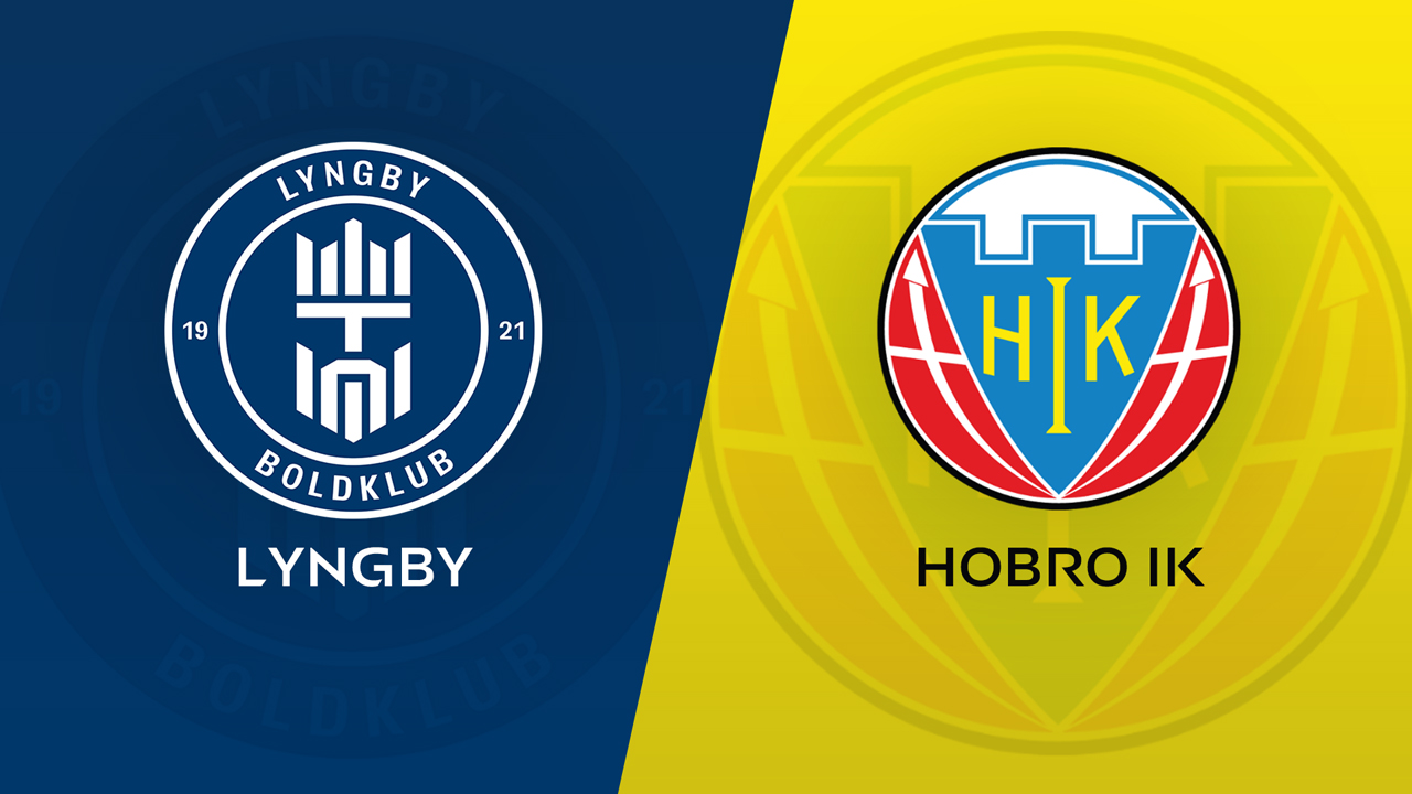 Lyngby vs Hobro poster