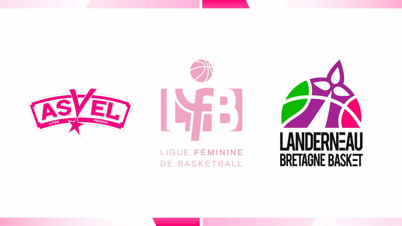 Lyon Féminin vs Landerneau Bretagne Basket poster