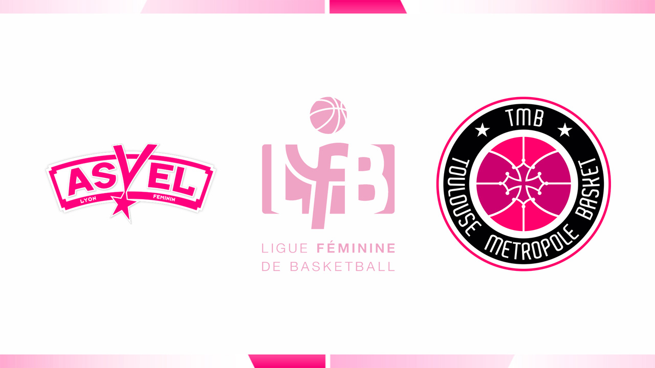 Lyon Féminin vs Toulouse Métropole Basket poster Lyon Féminin vs Toulouse Métropole Basket poster