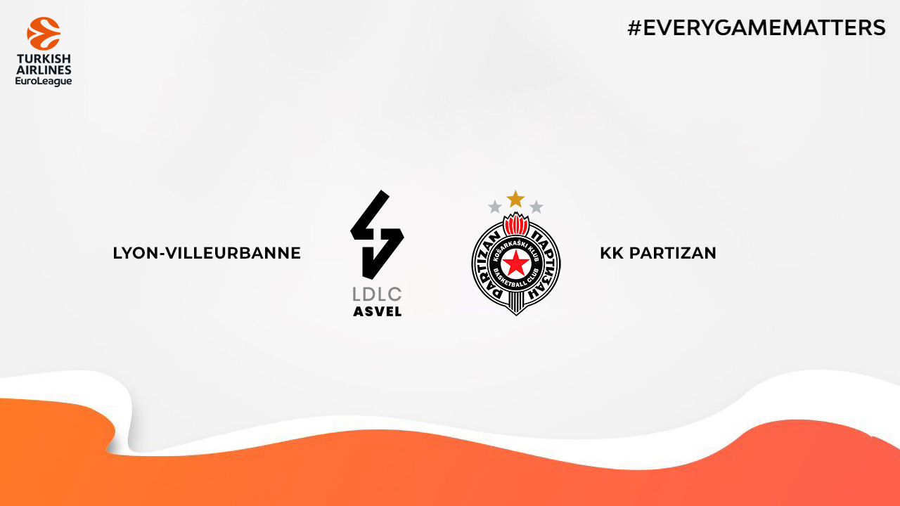 Lyon-Villeurbanne vs KK Partizan poster