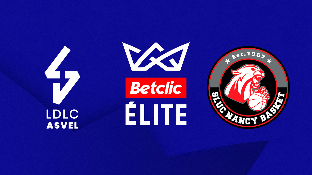 Lyon-Villeurbanne vs SLUC Nancy Basket poster Lyon-Villeurbanne vs SLUC Nancy Basket poster