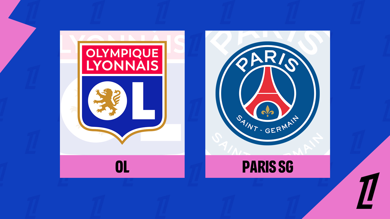 Lyon vs Paris SG poster