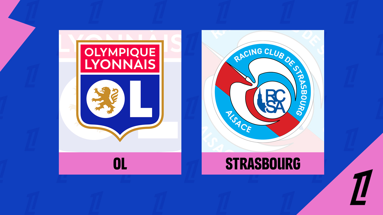 Lyon vs Strasbourg poster