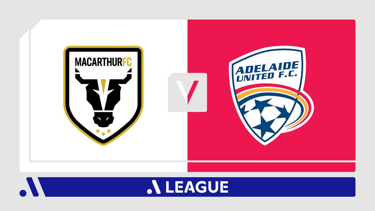 Macarthur FC vs Adelaide United poster