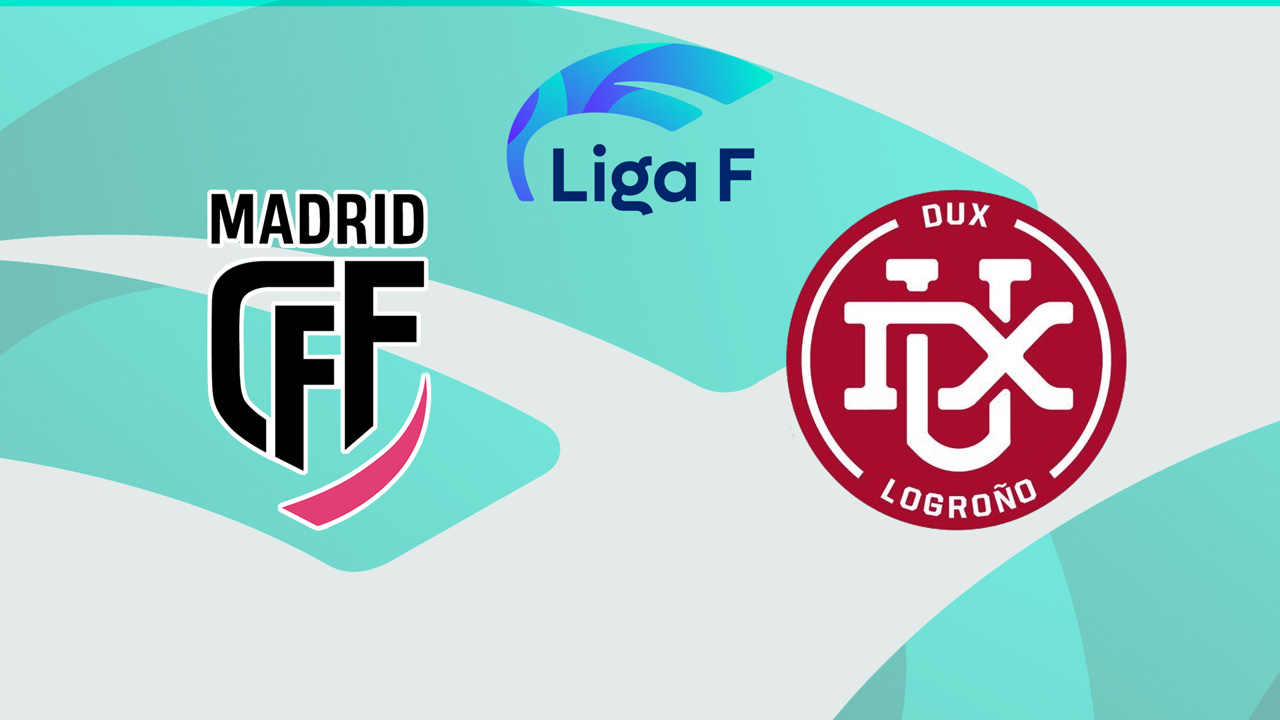 Madrid CFF vs DUX Logroño poster