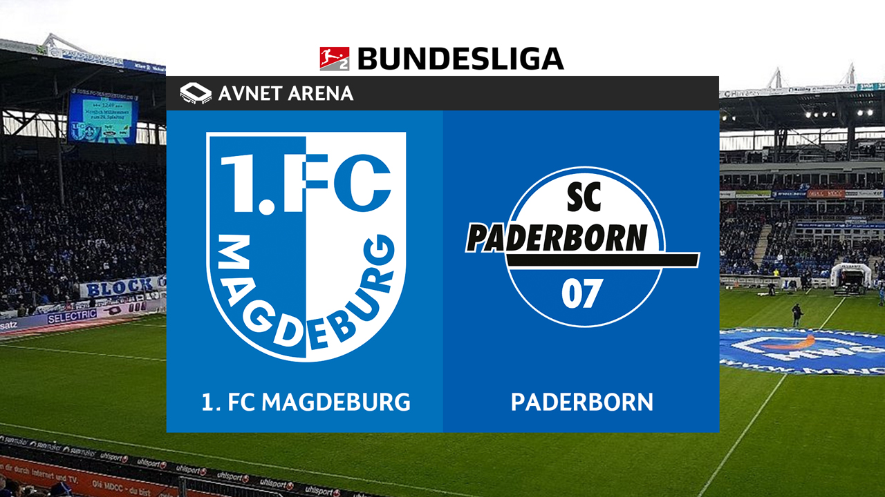 Magdeburg vs Paderborn poster