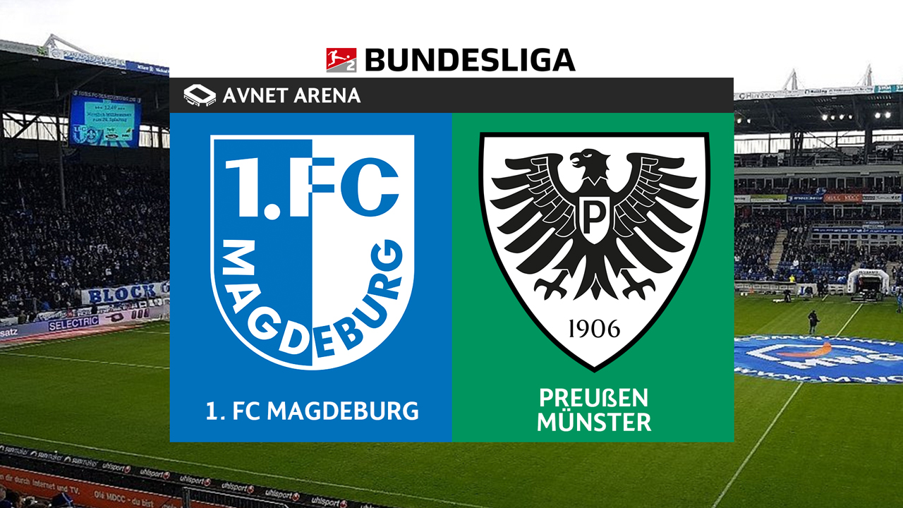 Magdeburg vs Preußen Münster poster