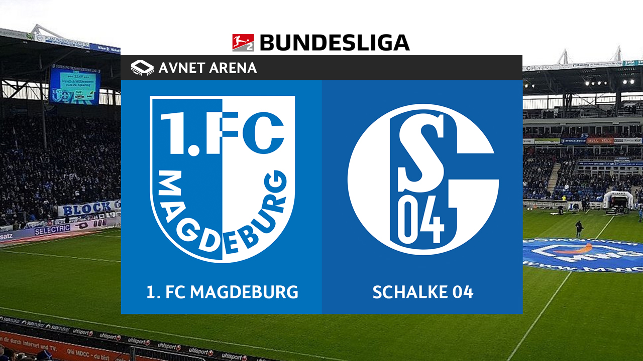 Magdeburg vs Schalke 04 poster