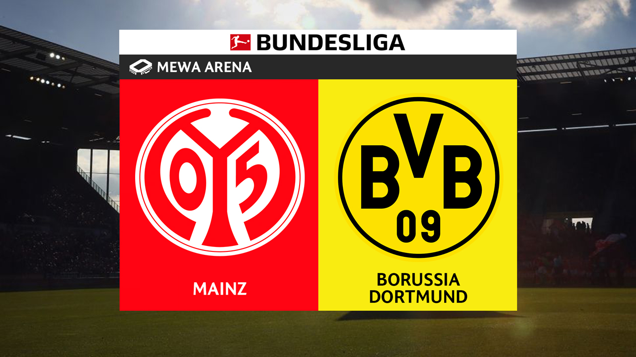 Mainz vs Borussia Dortmund poster Mainz vs Borussia Dortmund poster