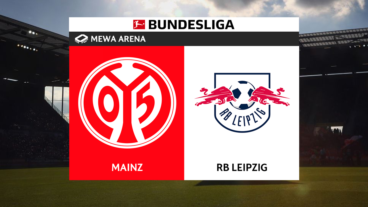 Mainz vs RB Leipzig poster