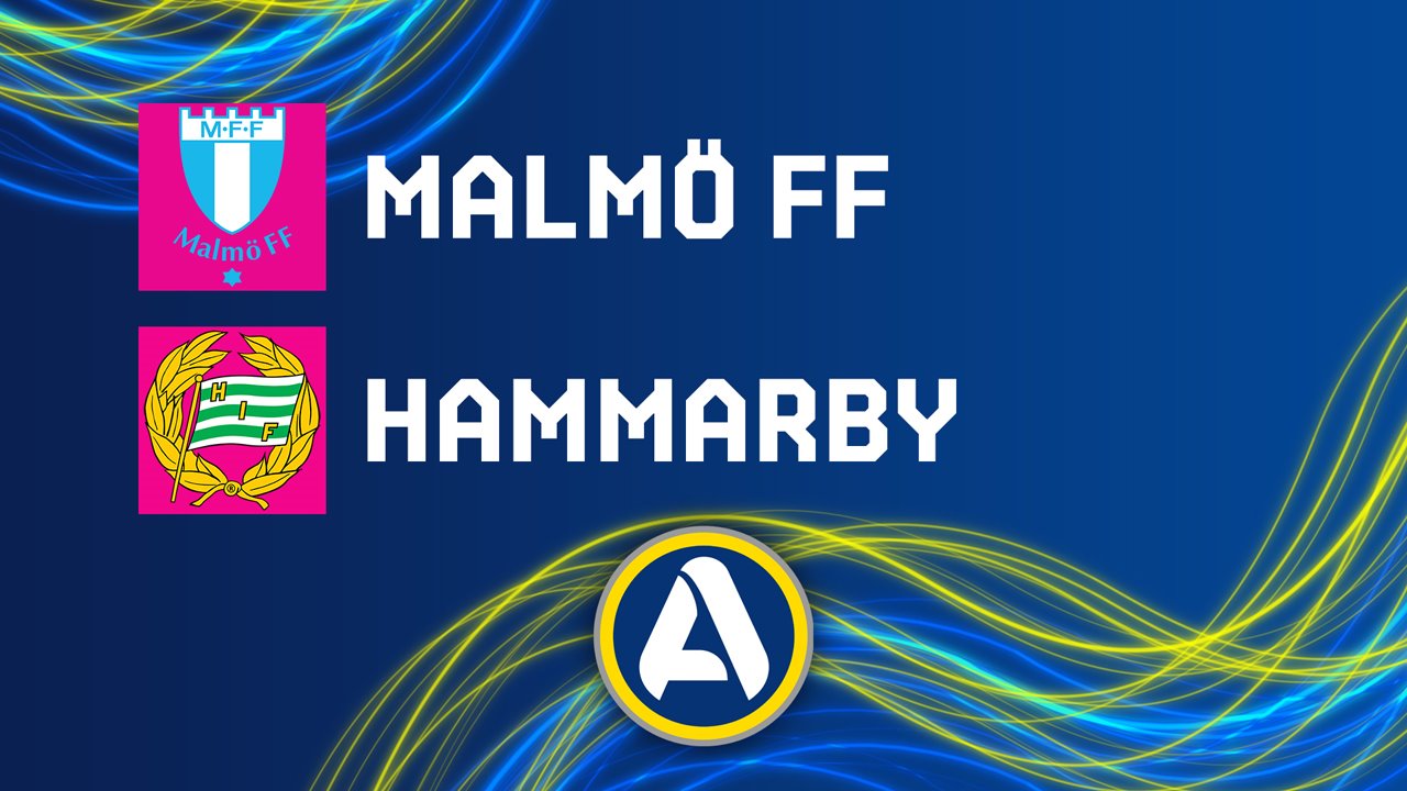 Malmo FF vs Hammarby poster