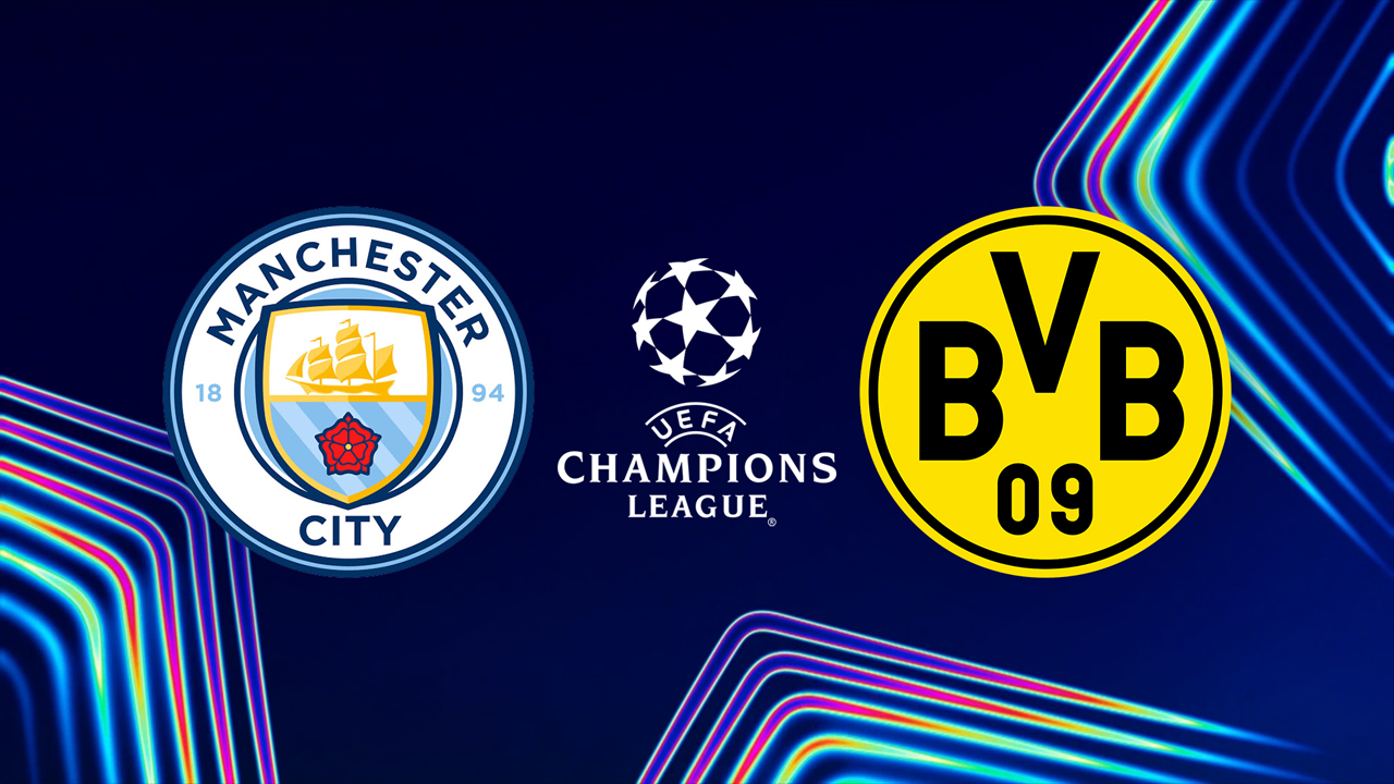 Manchester City vs Borussia Dortmund poster