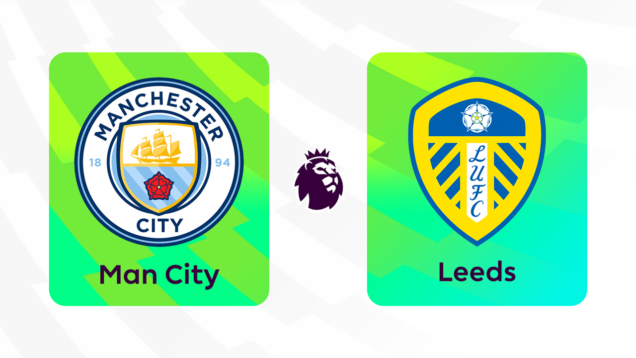 Manchester City vs Leeds United poster